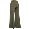 Casual Women High Waist Wide Leg Pants Side Zipper Solid Color Oversize Flare Long Loose Yoga Trousers