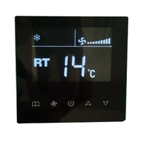 Central Air Conditioning Switch Intelligent LCD Touch Screen Control Pane Room Temperature Controller Thermostat LYK-9D-2