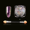 Chameleon Nail Sequins 1 Glitter Nail Art Transparent Paillette Manicure Decorations Nail Art Glitter Powder With Brush