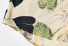 Chic Floral Print Deep V Sleeveless Shirt Dress for Women