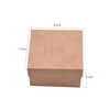 Chic Square Watch Box Wristwatch Storage Case with Sponge