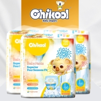 Chikool Baby Training Diaper Pants Size L 20 Count For 18-22lb Baby Pull-Up Diapers Nappy Breathable Soft