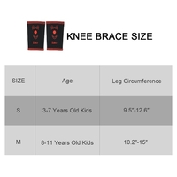 Child Cotton Knee Compression Sleeve Knee Brace Support Knee Pads Sport Protector Anti-Slip Stretchy for Kid Boys Girls Sport Dance Basketball Blue S