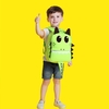 Children Bag Lovely Cartoon Kindergarten Travelling Backpack Outdoor Towing Belt Prevent Kids Getting Lost Schoolbag