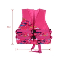 Children Kids Lifesaving Life Jacket Buoyancy Aid Flotation Device Boating Surfing Work Vest Clothing Swimming Life Jackets Safety Survival Suit Outdoor Water Sport Swimming Drifting Fishing