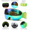 Children Skiing Snowboarding Skating Goggles UV Protection Anti-fog Wide Spherical PC Lens Anti-slip Strap Helmet Compatible