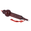 Chinese Handmade Hulusi Resin Gourd Cucurbit Flute Ethnic Musical Instrument with Case Key of C for Beginner Music Lovers as Gift