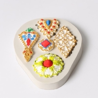 Chocolate Candy Fondant Silicone Mold Cake Cupcake Decorating Tool Baking Sugarcraft Gumpaste Molds No Stick