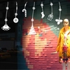 Christmas Gifts Removable Wall Stickers Art Decals Mural DIY Wallpaper for Room Decal 57 * 24cm
