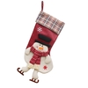 Christmas Hanging Stockings Gift Candy Bag Christmas Decoartions Ornaments--Santa