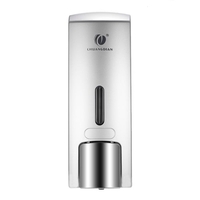 CHUANGDIAN 300ml Wall-mounted Single Bottle Manual Soap Dispenser Shampoo Box Rest Room Washroom Toilet Hand Washing Liquid Shampoo Shower Gel Machine Liquid Soap Dispenser Soap Dispenser & Holder