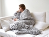 Chunky Knitted Handmade Thick Blanket