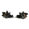 Clear Lens Left & Right Front Fog Lights Lamps Replacement Kit for VW Passat B6 2006-2009