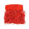 Decorative String Curtain Blind Fringe Hanging Stripe 1m * 2m Polyester for Door Window Room Decoration Red