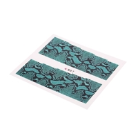 Delicate Tiger Snakeskin Colorful Sexy Leopard Pattern Water Decals Transfer Stickers on Nails Nail Art Fingernails
