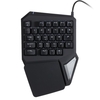 Delux T9 Pro Professional One/Single Hand USB Wired Esport Gaming Keyboard 29 Key LED Backlit for LOL