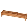 Desktop Multifunctional Monitor Riser Stand with Storage Slolts for Stationeries Keyboard Office School Home Supplies