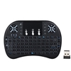 Deutsch Version Backlit 2.4GHz Wireless Keyboard Air Mouse Black