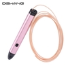 Dewang DW-X4 3D Printing Pen Printer Intelligence Drawing OLED Screen w/ 9m 1.75mm PLA Filament for DIY Doodling Art Craft Making Modeling Children Education Kid Gift (Random Filament Color)