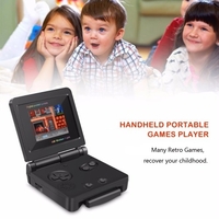 DG-170 Portable Handheld Game Console Clamshell Pocket Game Player 98 Different Classic Games w/ TV Out Function