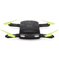 DHD D5 Wifi FPV 480P Camera Foldable Selfie Drone 6-Axis Gyro Altitude Hold Flight Path RC Quadcopter with One Extra Battery