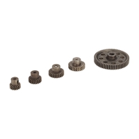 Diff Differential Main Metal Spur Gear 64T 17T 21T 26T 29T Motor Gear RC Part for HSP 1/10 Monster Truck BRONTOSAURUS 94111