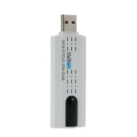 Digital DVBT2 USB TV Stick Tuner USB2.0 HDTV Receiver with Antenna Remote Control for DVB-T2 / DVB-C / FM / DAB
