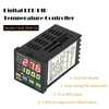 Digital Intelligent LED PID Temperature Controller Thermometer Coil Heater Heating Cooling Control TC/RTD Input SCR Output 1 Relay Alarm