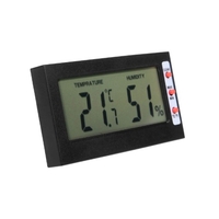 Digital LCD C/F Thermometer Hygrometer Max Min Memory Celsius Fahrenheit