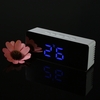 Digital LED Mirror Clock USB & Battery Operated 12H/24H