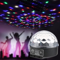 Digital LED RGB Crystal Magic Ball Effect Light DMX 512 Disco DJ Stage Lighting