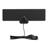 Digital TV Antenna Indoor HDTV Antenna with 25 Miles Range HDTV Signal Receiver Full 1080P F Male w/ IEC Converter