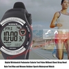 Digital Wristwatch Pedometer Calorie Test Pulse Without Chest Strap Heart Rate Test Man and Women Outdoor Sports Waterproof Watch