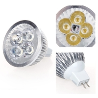 Dimmable LED Light Spotlight Lamp Bulb White 4W MR16 12-24V Energy-saving
