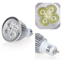 Dimmable LED Light Spotlight Lamp Bulb White 5W GU10 185-265V Energy-saving