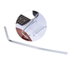 Direct Insertion Style Tremolo Trem Vibrato Arm Whammy Bar Crank Lever for Electric Guitar Tremolo Bridge Insert Part Diameter 6mm Silver