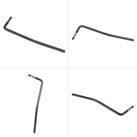 Direct Insertion Style Tremolo Trem Vibrato Arm Whammy Bar Crank Lever for Ibanez Electric Guitar Tremolo Bridge Insert Part Diameter 6mm Black