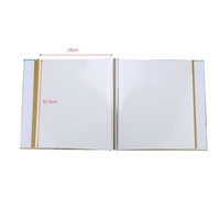 DIY 30 Sheets 60 Pages Hardboard Craft Handmade Sticker Sticky Photo Album Scrapbook Frame for Instax Camera 5" 6" 7" Wedding Baby Lover Party Gift