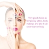 DIY Adhesive Face Gems Rhinestone Temporary Tattoo Jewels Festival Party Body Glitter Stickers Flash Temporary Tattoos Sticker Easy To Operate