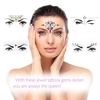 DIY Adhesive Face Gems Rhinestone Temporary Tattoo Jewels Festival Party Body Glitter Stickers Flash Temporary Tattoos Sticker Easy To Operate