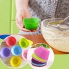 DIY Chocolate Cake Puff Mold Egg Tart Mould Muffin Cups Baking Tool Cake Decor Wrapping Paper