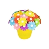 DIY Craft Handmade Button Bouquet Materials Iron Wire Button Petal Bouquets Kit for Children