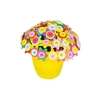 DIY Craft Handmade Button Bouquet Materials Iron Wire Button Petal Bouquets Kit for Children