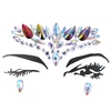 DIY Eyebrow Face Body Art Adhesive Tattoo Stickers Makeup Decorations