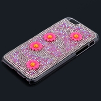 DIY Flower Phone Case for iPhone 6 6S Stylish Portable Ultrathin Lightweight Anti-scratch Anti-dust Durable