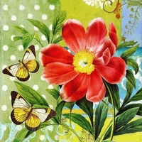 DIY Handmade Diamond Painting Set Butterflies over Flowers Resin Rhinestone Pasted Cross Stitch for Home Decoration 35*35cm