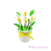 DIY Handmade Material Environmental Ultralight Color Clay Potted Flower DIY Kits for Children Educational Toy