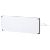 DIY Large 6 Digit LED Two-Color Digital Tube Clock Kit Touch Control with Time Temperature Date Week Display