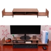 DIY Multipurpose Monitor Stand Riser Large Desk Organizer Wood Transformable Design for Office School Home