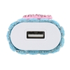 DIY Rhinestone Original Adaptive Charger USB Travel Wall Adapter 5V 1A with Micro USB Data Cable for iPhone 6 6 Plus 6S 6S Plus Samsung HTC Huawei